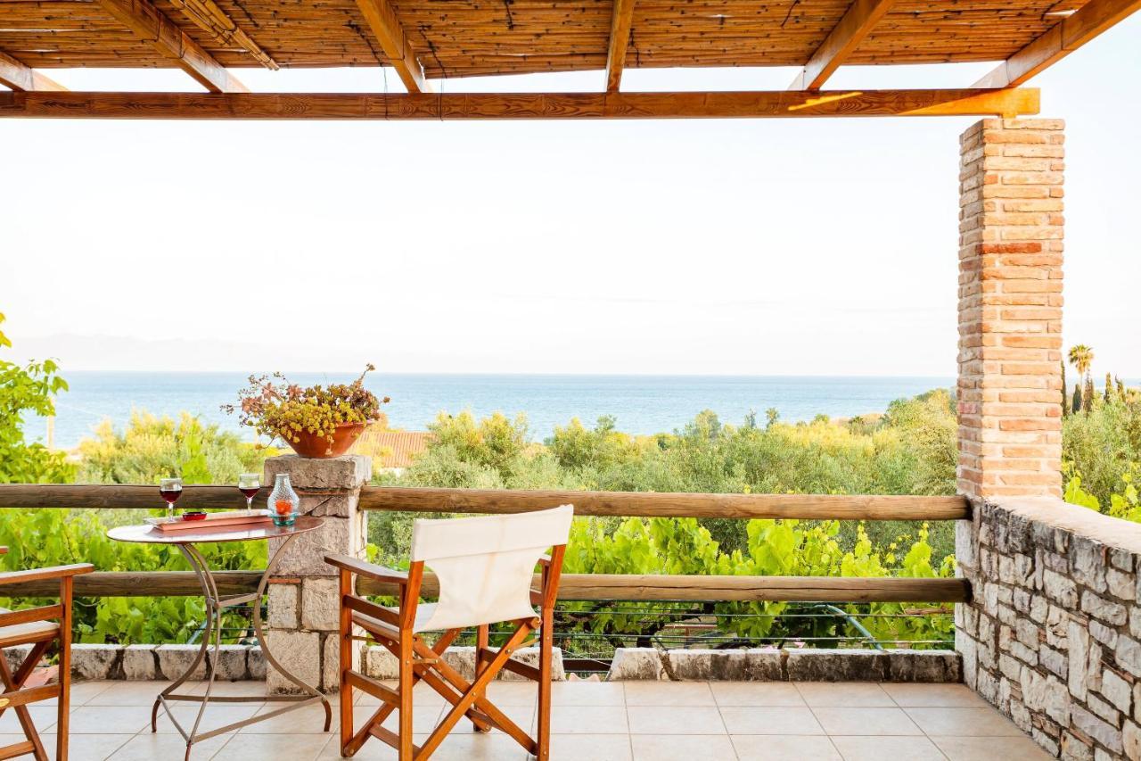 Petalidi Olive Garden Stone House Near The Beach Exterior foto